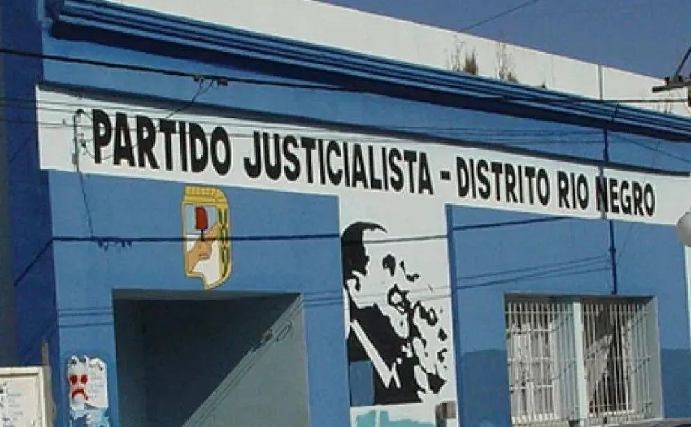 La sede central del PJ en la céntrica calle Buenos Aires, en la capital rionegrina. 