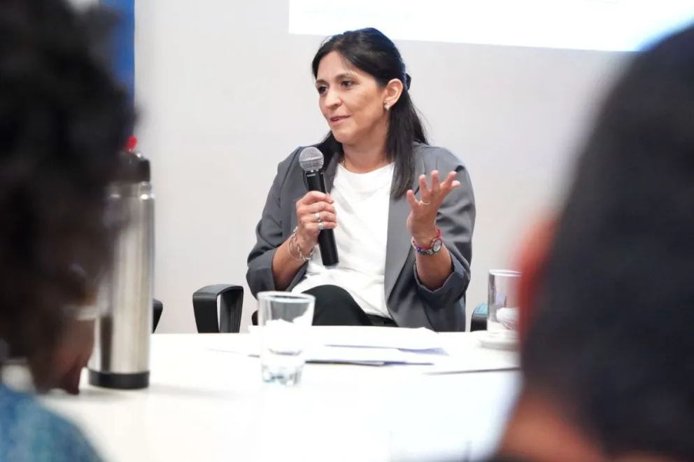 Mariela Moya, secretaria de Hidrocarburos de Río Negro. 