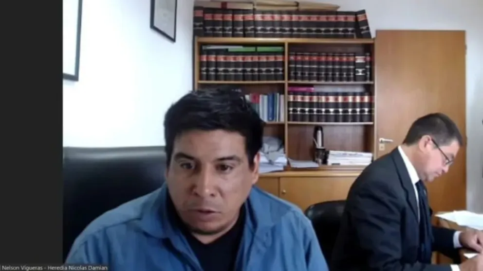 Heredia estuvo tres semanas detenido con prisión preventiva. 