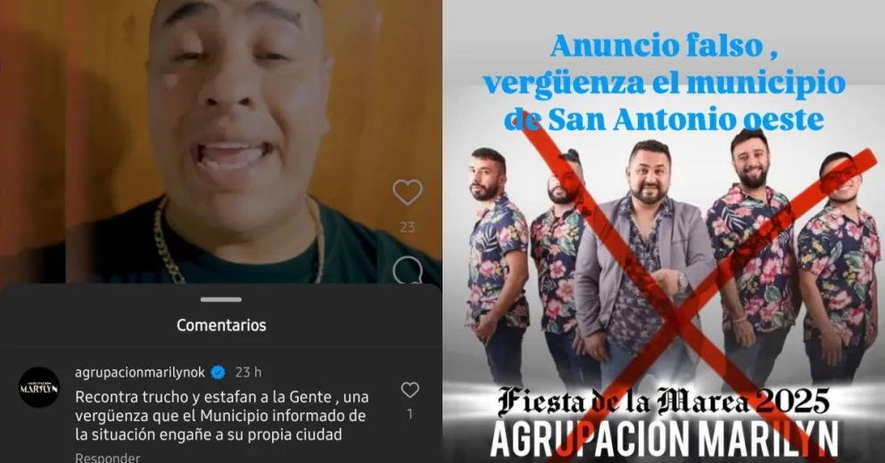 Los duros posteos de Agrupación Marilyn contra la Fiesta de la Marea.