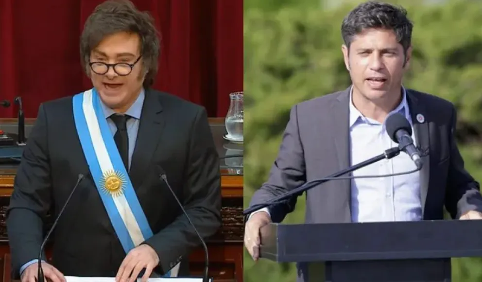 Milei le pidió a Kicillof que renuncie.