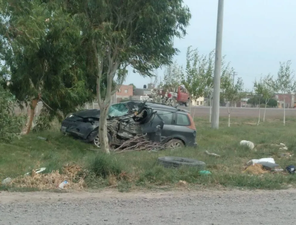 Accidente que terminó con la vida de Mario Leibas este miércoles 5 de marzo. 