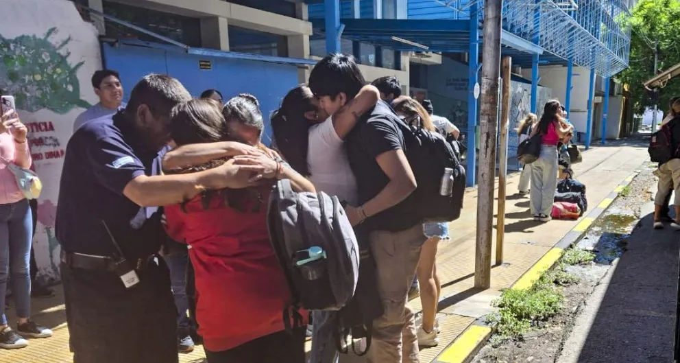 Fueron recibidos en Viedma por el vicegobernador Pedro Pesatti.