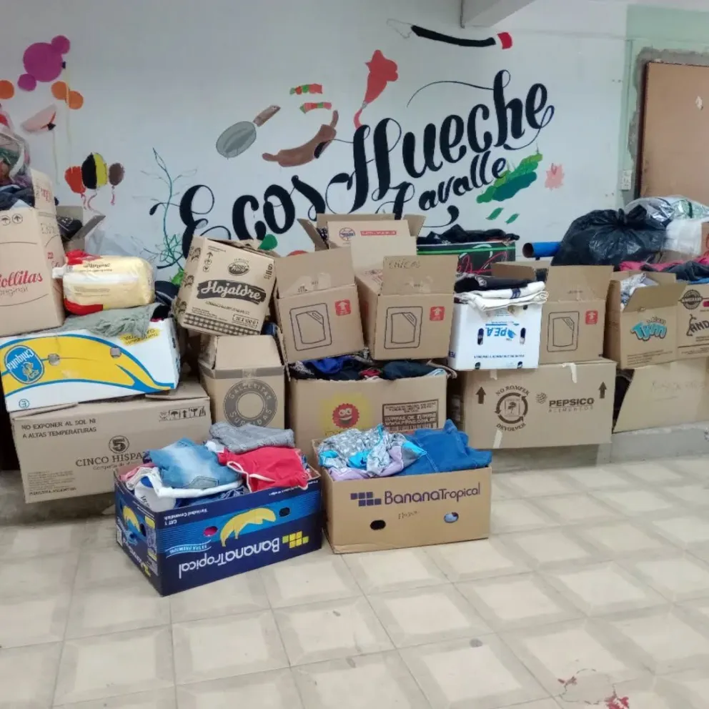 La emergencia despertó la conciencia solidaria de la región.