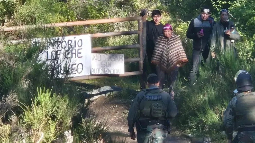El operativo se dio desde temprano / Fotos Euge Neme El Cordillerano 