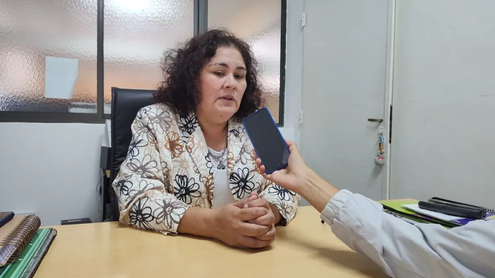 Silbana Cullumilla, secretaria de Niñez, Adolescencia y Familia (SENAF).