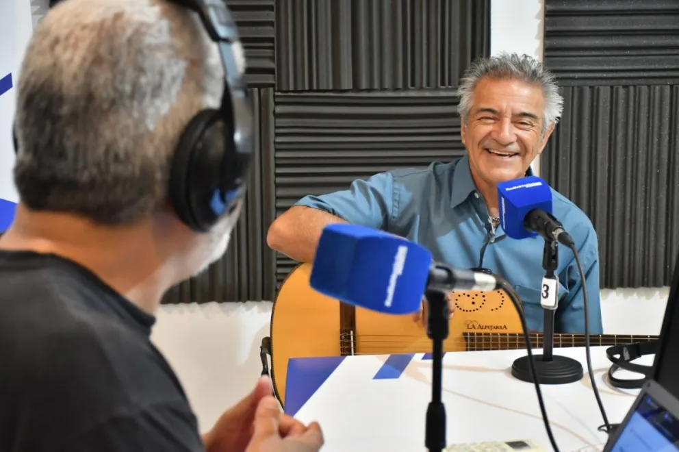 Edgardo Toloza en el programa Un Día Cualquiera.