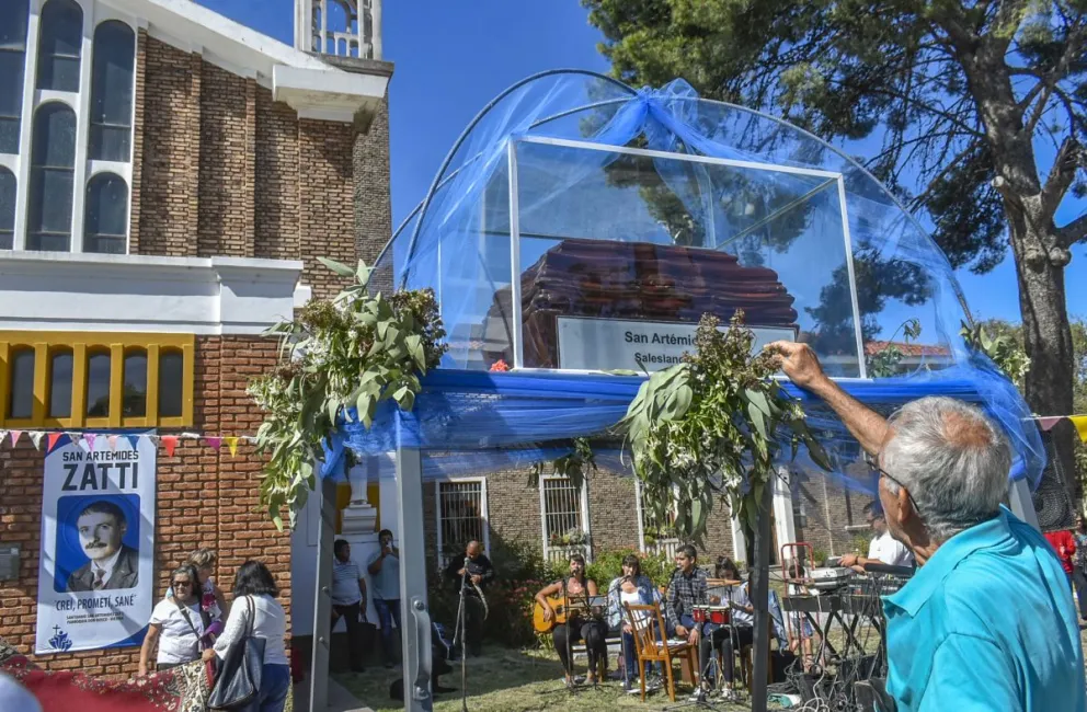 Artémides Zatti, una de las virtudes presentadas en la feria de Rosario.