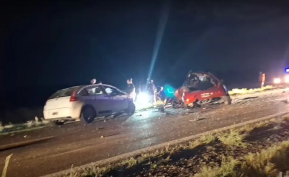 Ocurrió cerca de la caminera sur de la Policía de Río Negro (Foto: Gentileza)