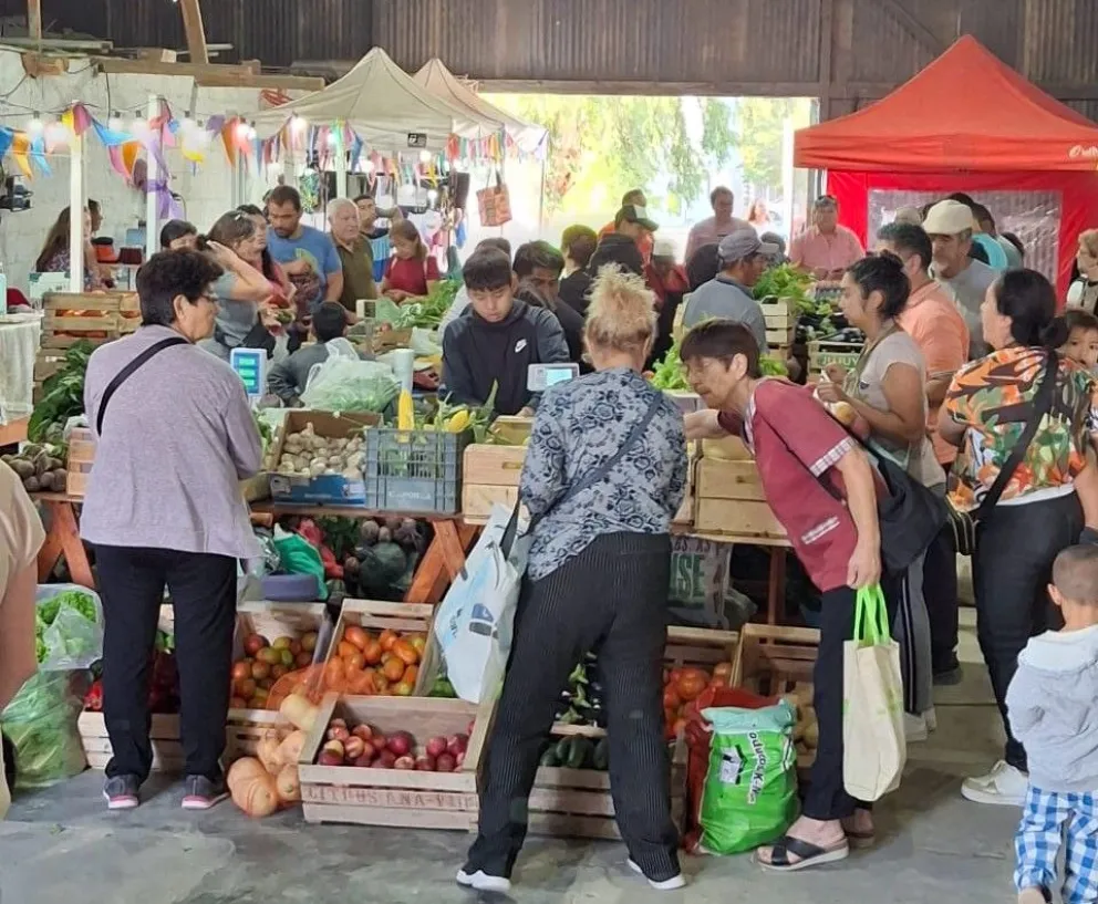 El último fin de semana, la feria estuvo a pleno. 