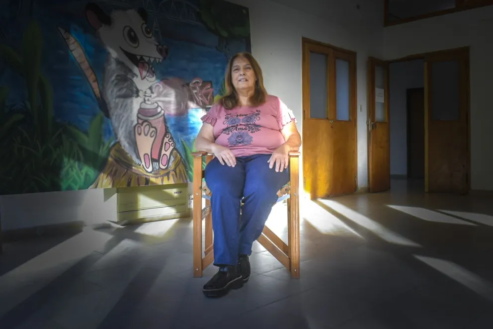 "Espíritus en ebullición" es la obra que marca su presente. Fotos Vanesa Schwemmler para NoticiasNet