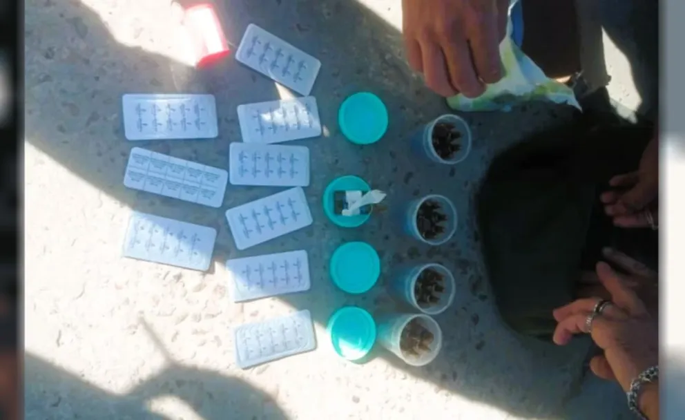 Se secuestraron 60 ampollas de fentanilo.