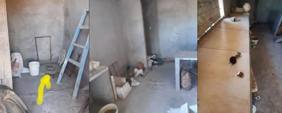 Robo en el club Villa Lynch, destrozaron hasta el inodoro.