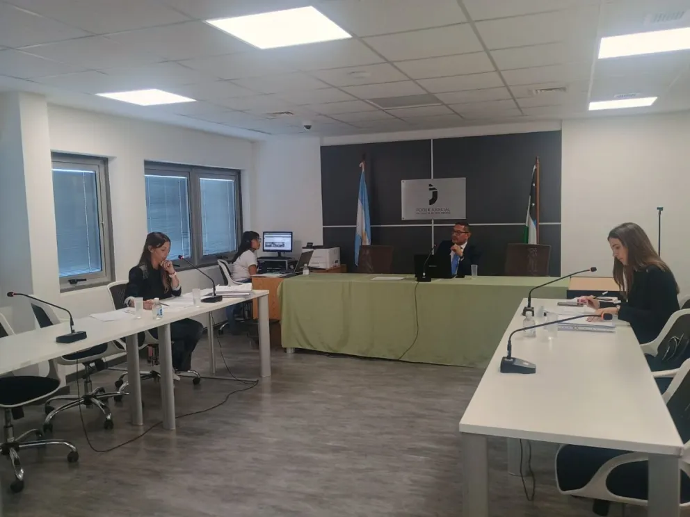 Audiencia de juicio abreviado de Thiago Guzmán.