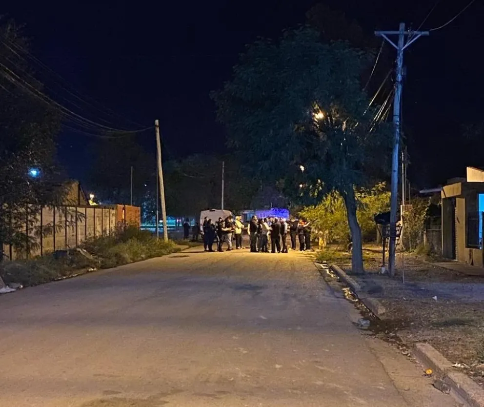 Reconstrucción de los hechos por el crimen en el barrio Mi Bandera, con Nahuelcheo como víctima fatal. Fotos Ministerio Público Fiscal. 
