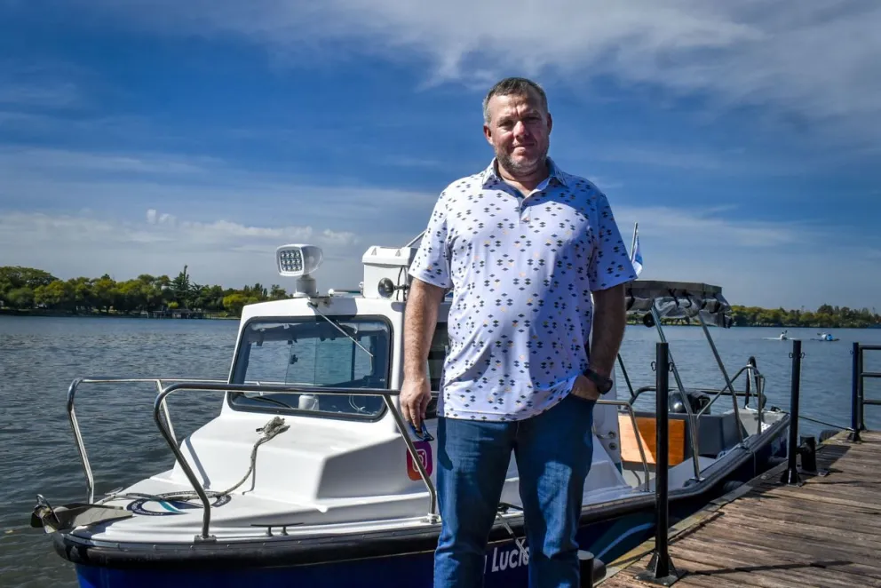 La presentación oficial se realizó en el muelle de lanchas. (Fotos: Vanesa Schwemmler /Noticias Net)