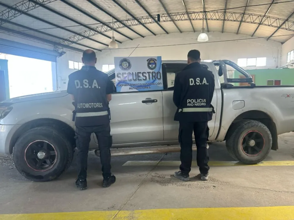 El vehículo presentaba irregularidades. 