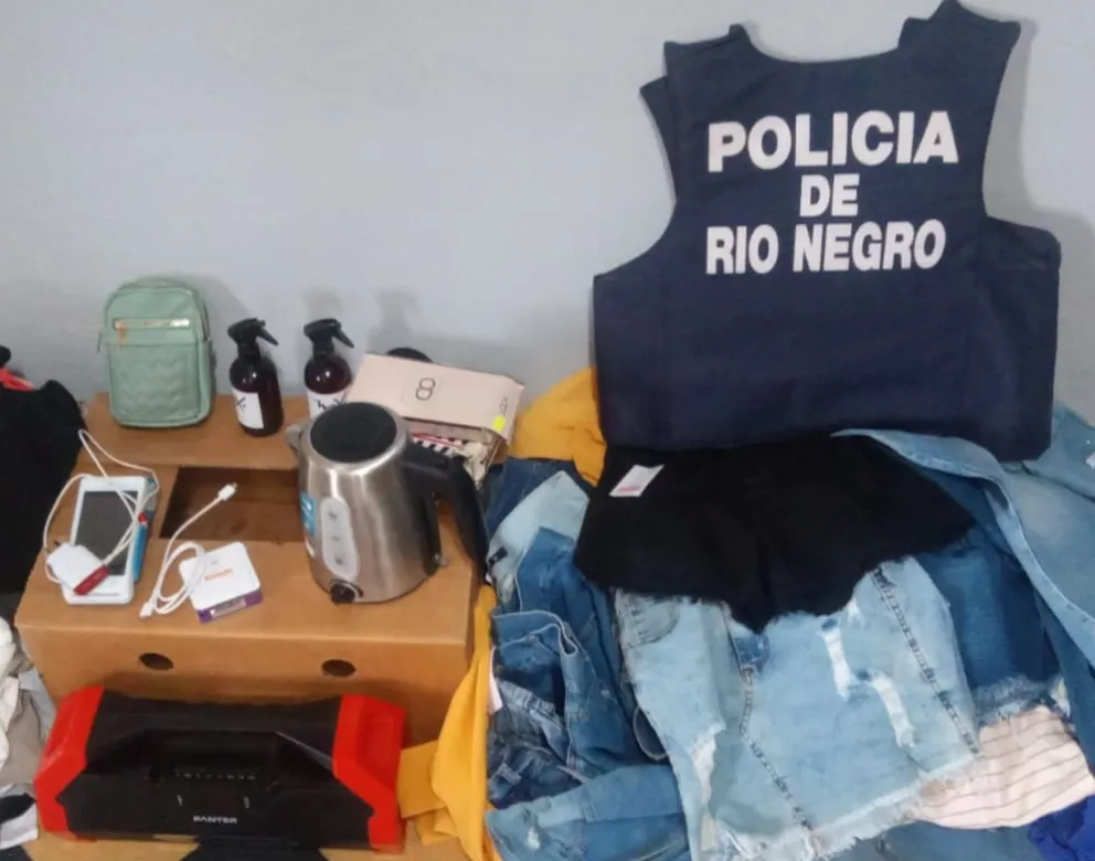 En rápido accionar, la Policía de Río Negro recuperó lo sustraído.