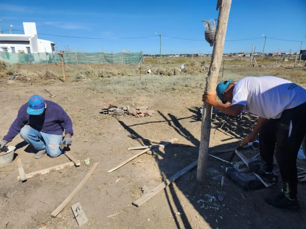 El terreno está ubicado en el barrio Carlos Larreguy.