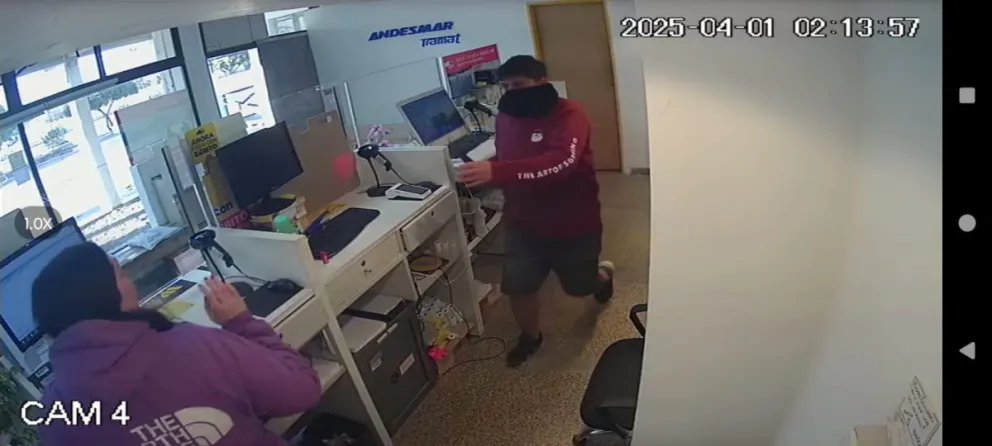 Detenido en Las Grutas tras un robo calificado en un Rapipago. 