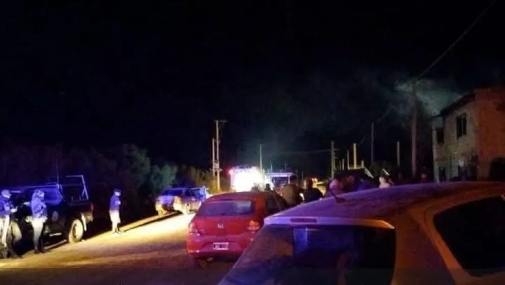 Bomberos de Viedma intervinieron, pero hubo grandes pérdidas.