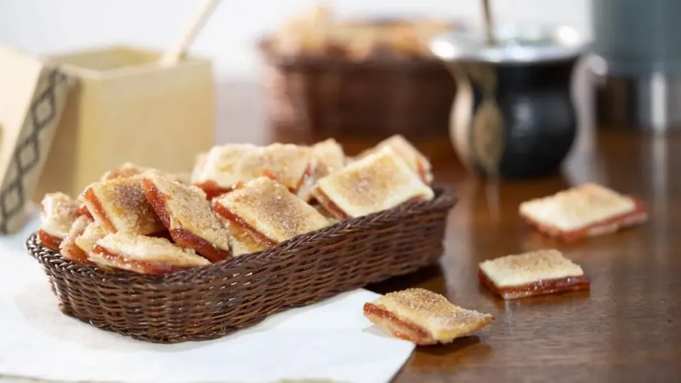 Cuadraditos de membrillo para disfrutar.