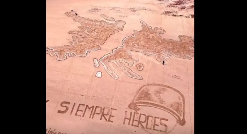 A 43 años del conflicto de Malvinas, la Municipalidad de San Antonio conmovió a la comunidad con un video.