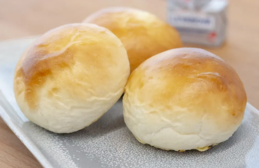 Pan de leche hecho en casa.