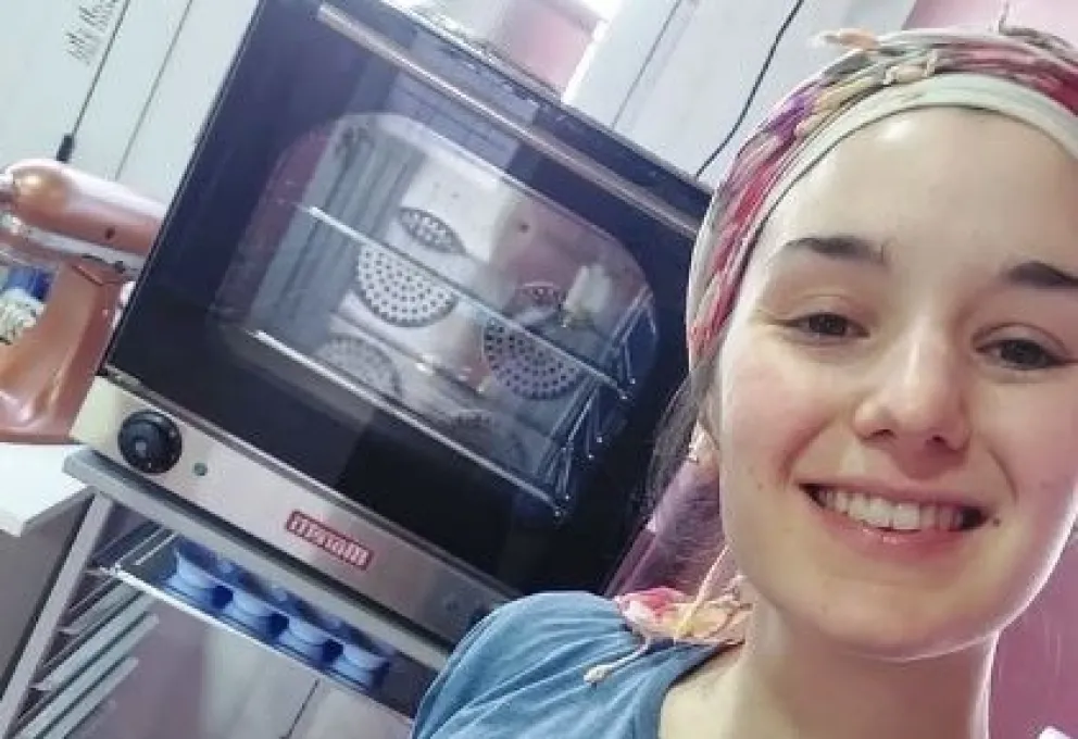 Guadalupe Rodríguez Covey, joven repostera que parece no tener techo. 