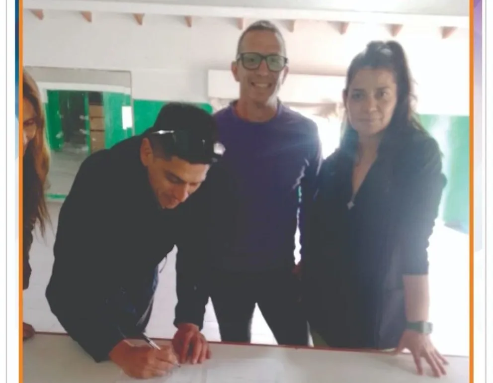 La junta vecinal firmó un acuerdo con el Ministerio de Seguridad y Justicia. 