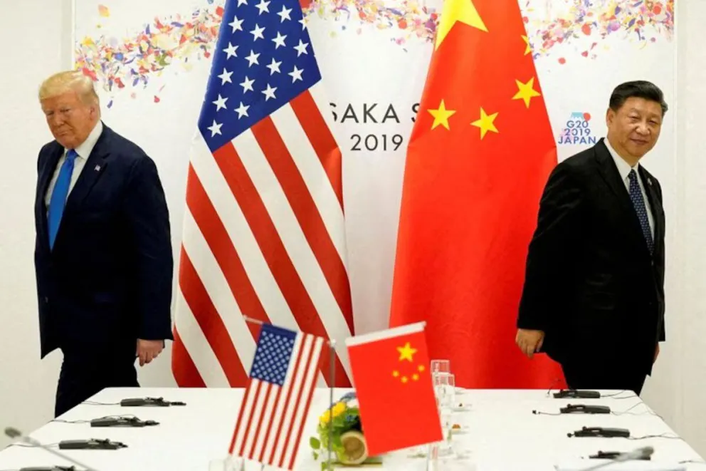 Tensiones entre China y Estados Unidos. 