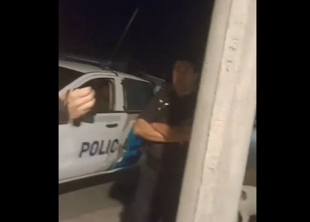 El personal policial fue convocado pero no actuó. 