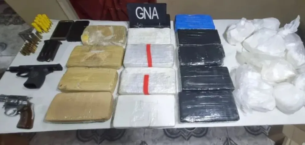 Impresionante secuestro en operativo antidrogas. 