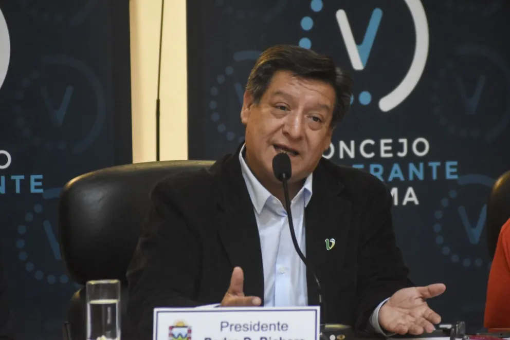 El presidente del Concejo Deliberante de Viedma, Pedro Bichara. Foto: archivo 