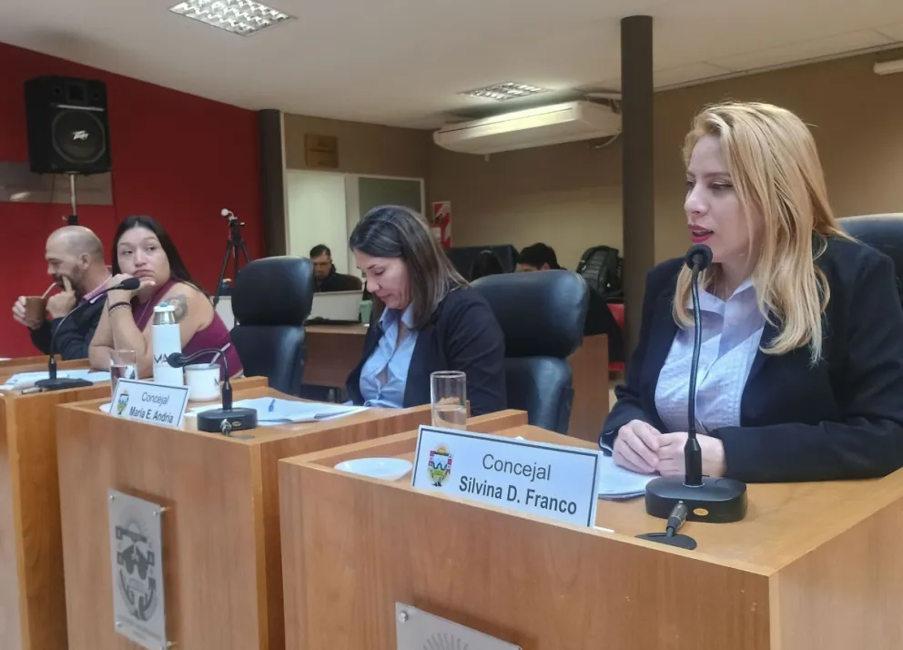 La concejal de La Libertad Avanza, Silvina Franco. Foto: archivo 