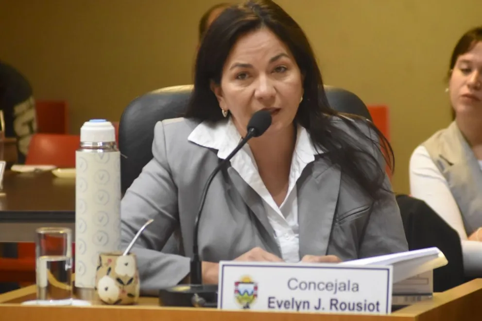 Evelyn Rousiot, concejala de Nos Une de Río Negro, alianza con Juntos Somos Río Negro para llegar al Concejo Deliberante de Viedma. Foto NoticiasNet. 