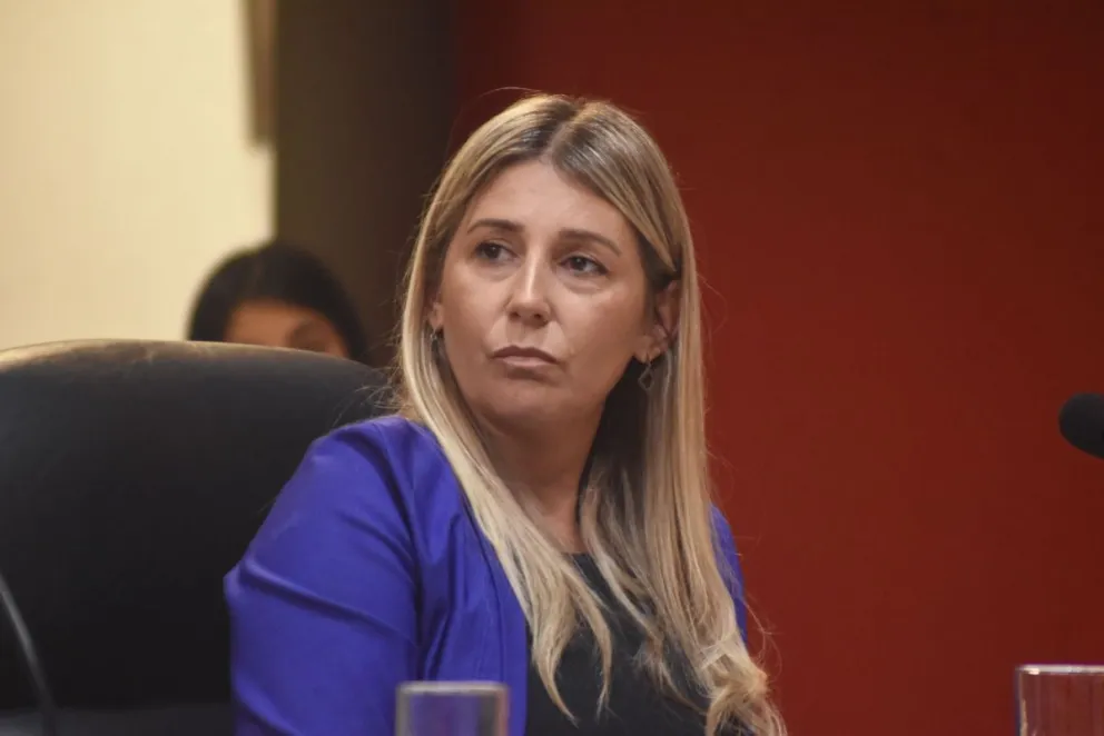 La Concejal de juntos Somos Río Negro, Natalia Macri