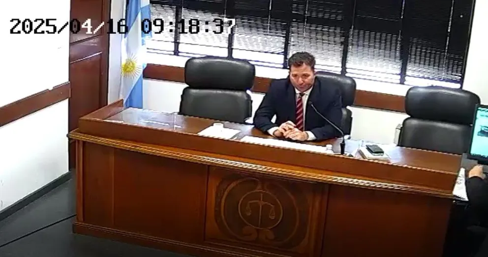 El juez de la causa Ignacio Gandolfi. 