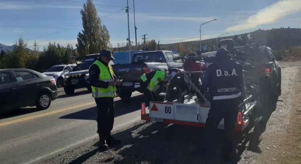 Amplio despliegue policial integral por la seguridad vial y contra el narcotráfico. 