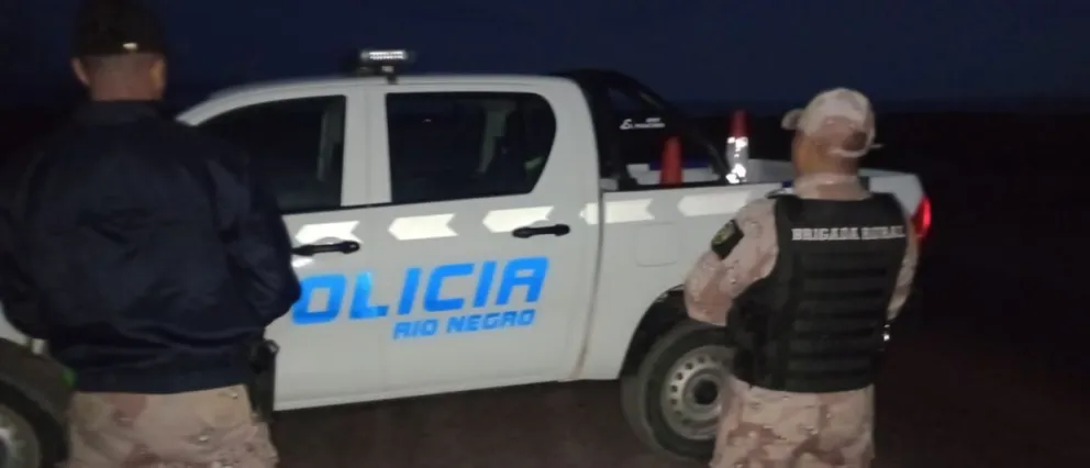 La situación se dio en la Ruta 53, a la altura del establecimiento Piedras blancas