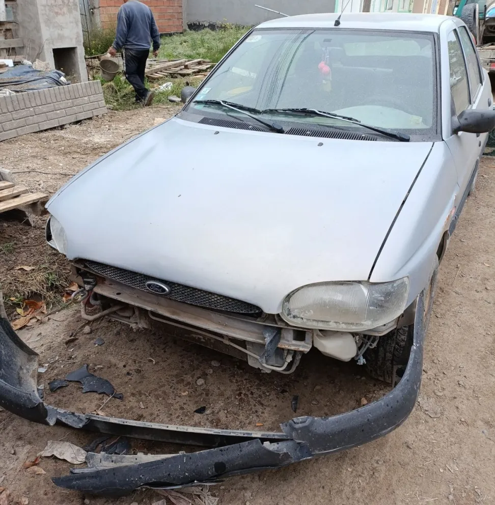 Así quedaron de maltrechos los vehículos de los damnificados.