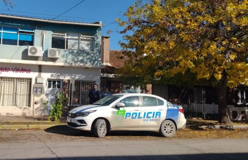 Detención en el corazón de Viedma. 