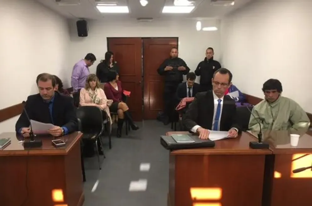 Levin al momento de su condena. Foto archivo Ministerio Público Fiscal (MPF).