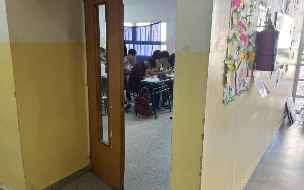 La Escuela Secundaria 19 tuvo clases con normalidad. 