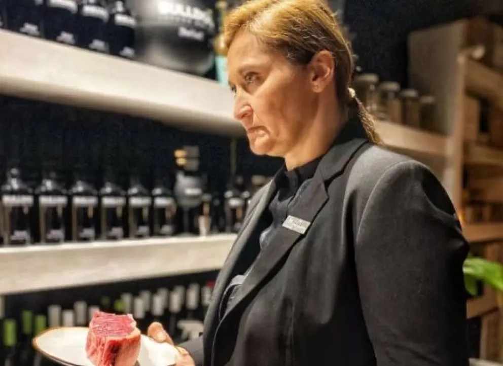 Natalia Barrionuevo, sommelier de carne que estará en Guardia Mitre, en la sexta edición del torneo de Asadores de Jabalí. 