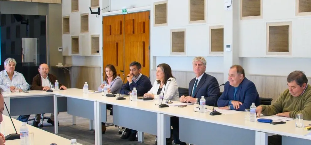 Ziliotto presidió la reunión en Santa Rosa. Foto. Agencia Provincial de Noticias de La Pampa.