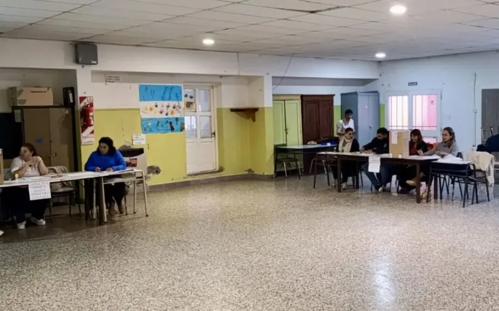 Absoluta normalidad en el comicio.