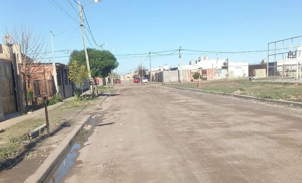 El hecho ocurrió el domingo por la tarde en el barrio 22 de Abril. 