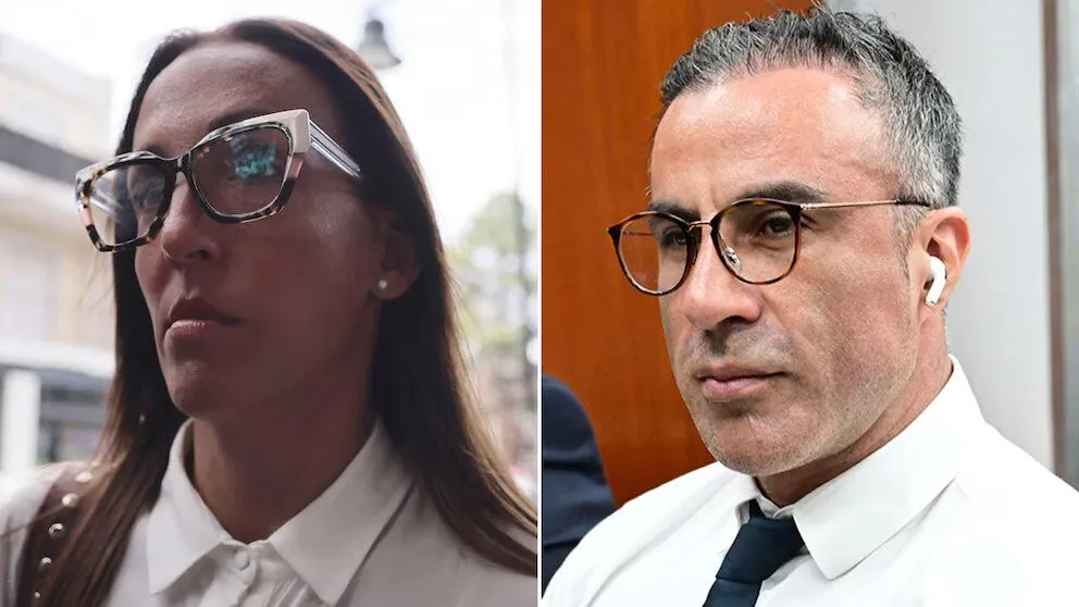 La psiquiatra Agustina Cosachov y el neurocirujano Leopoldo Luque.