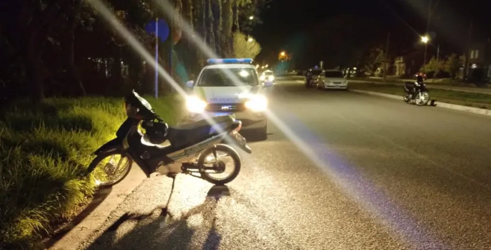 Personal de Policía y efectivos del SIARME estuvieron en el lugar. 